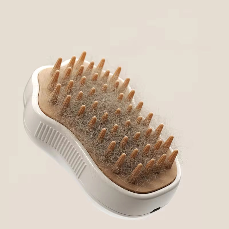 🐾 SteamGroom™ 3-in-1 Pet Brush (USB Rechargeable)