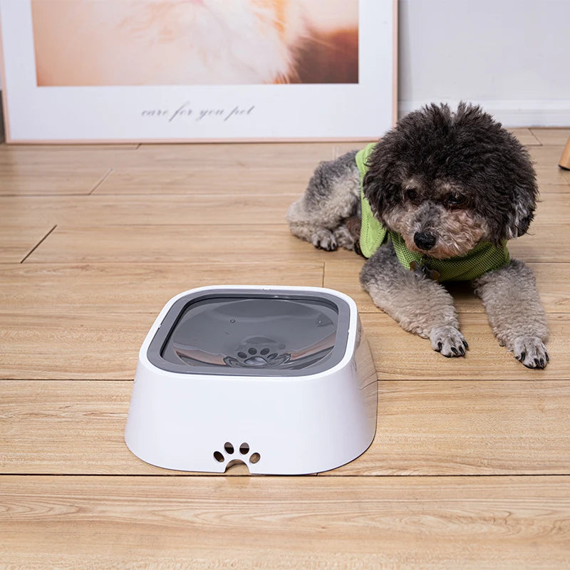 💧🐶 AquaPaws™ No-Spill Floating Water Bowl