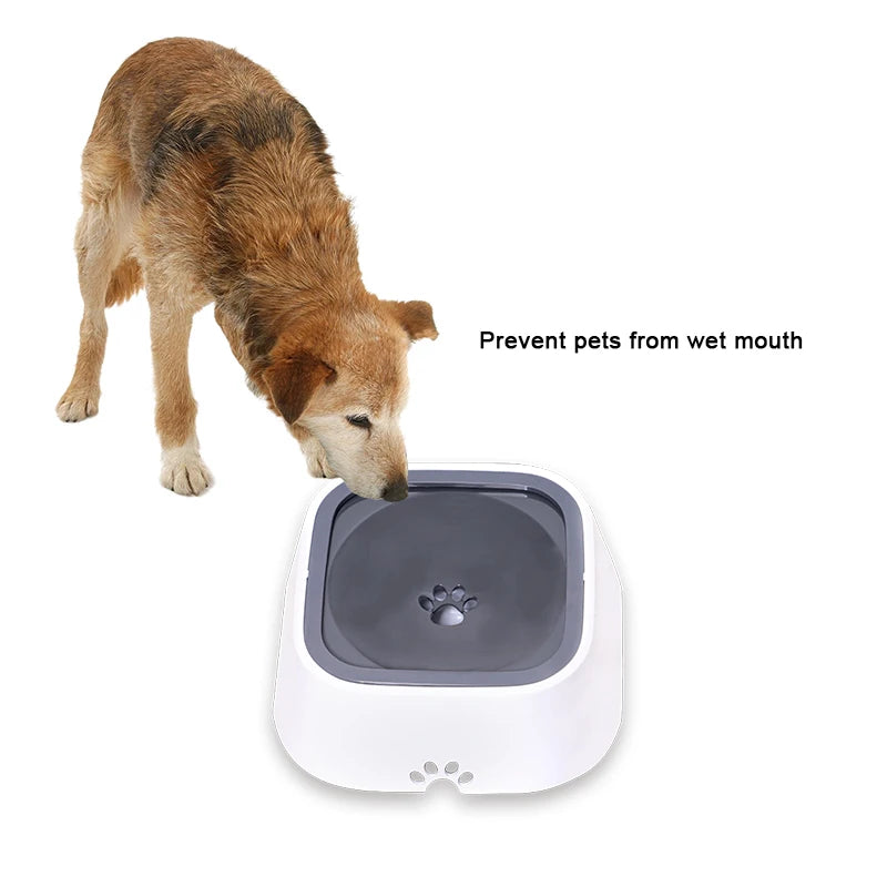 💧🐶 AquaPaws™ No-Spill Floating Water Bowl